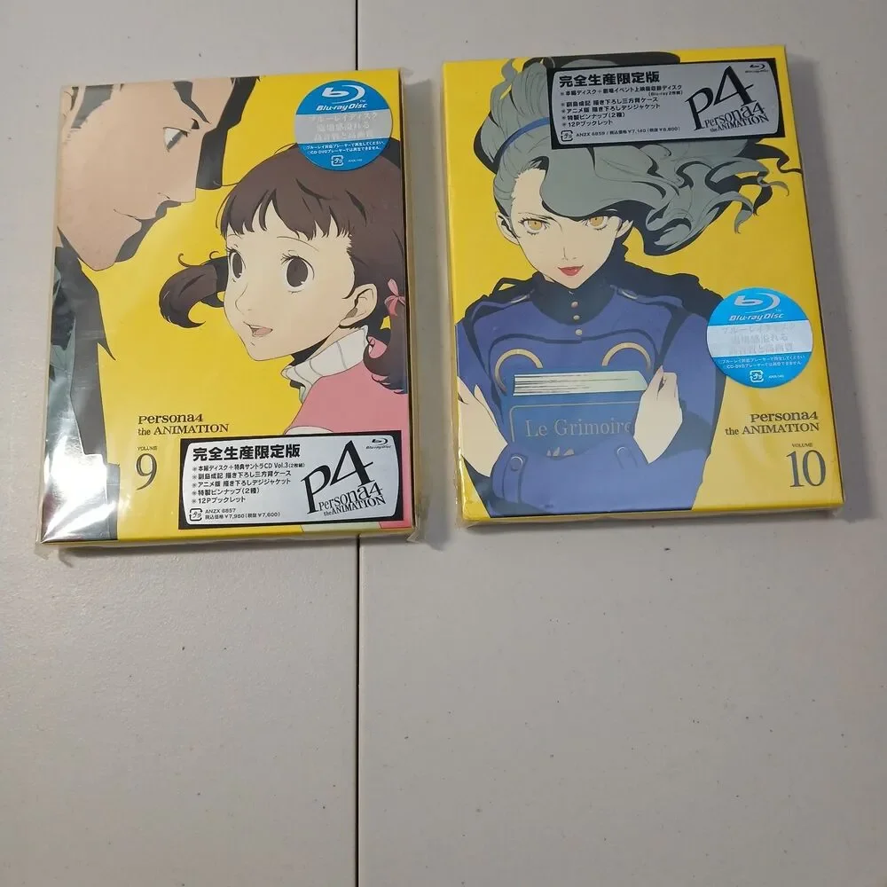 Persona 4 The Animation DVD Vol 1-10 Complete Set Japan Edition Region 2 NEW